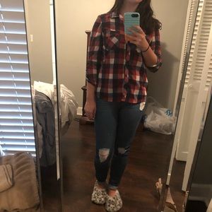 Plaid Lightweight Flannel